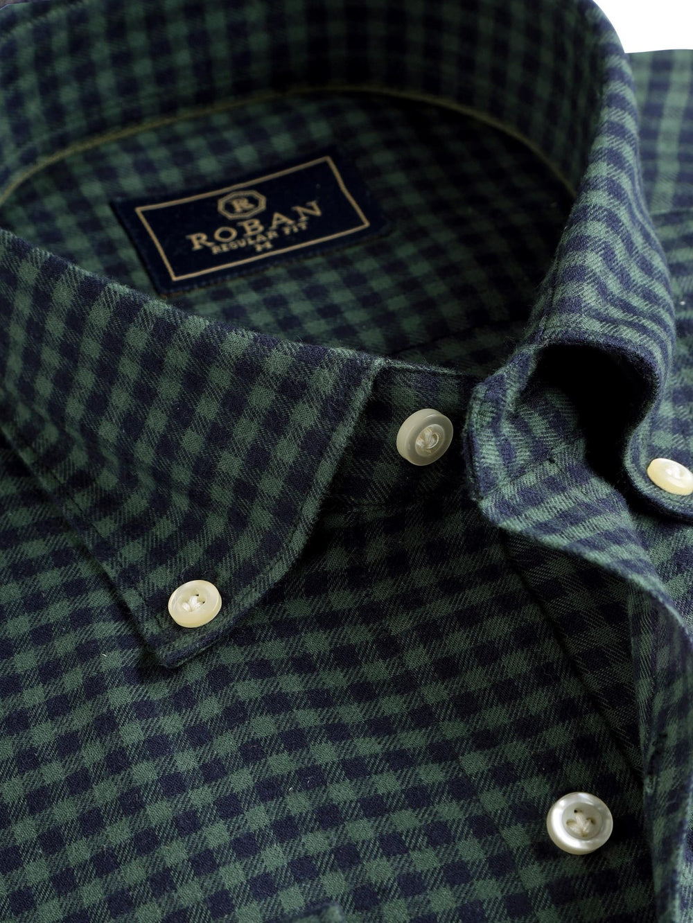 CHEKED FLANNEL REGULAR FIT SHIRT - Roban