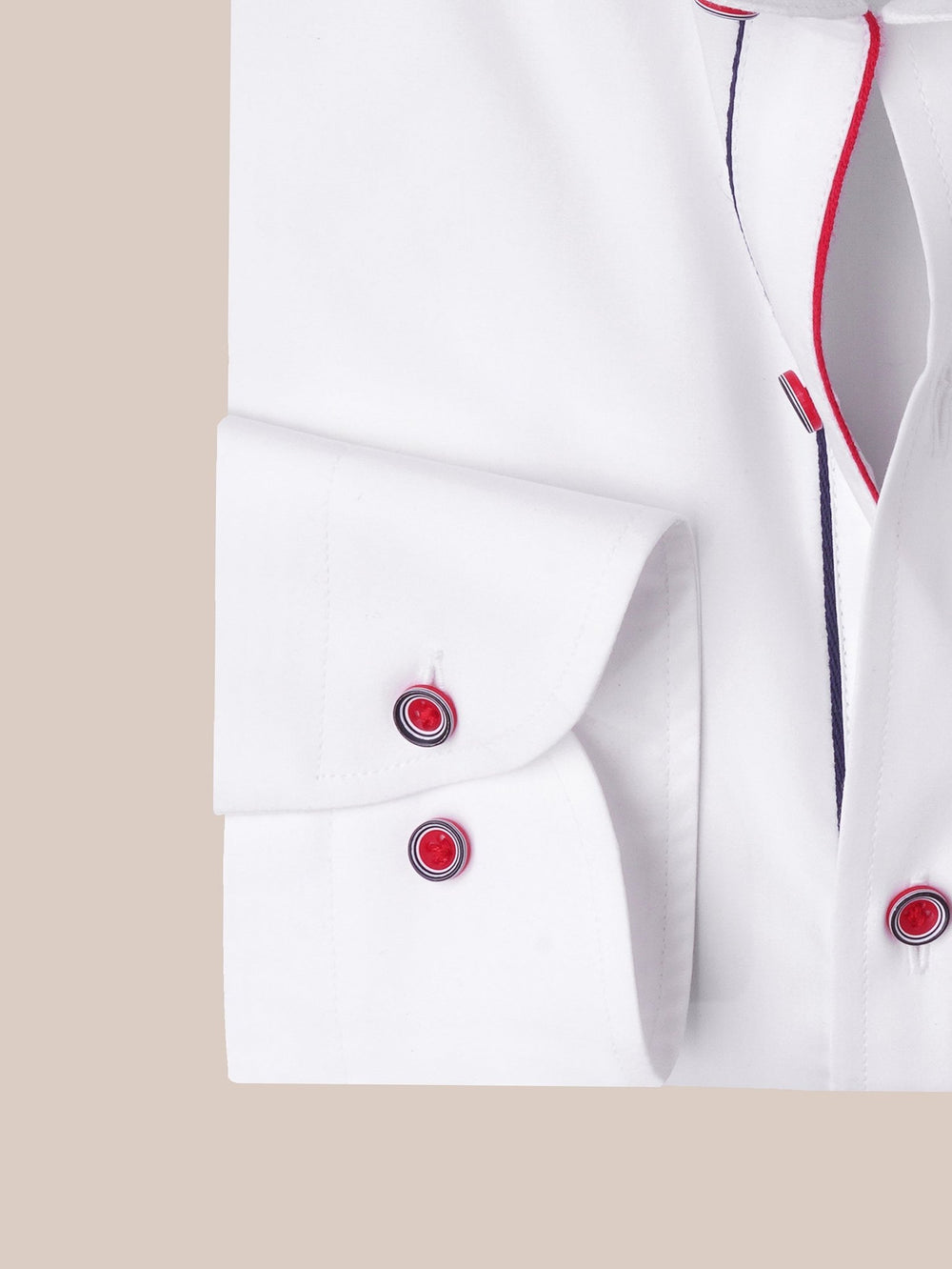 PLAIN FINE COTTON SLIM FIT SHIRT - Roban