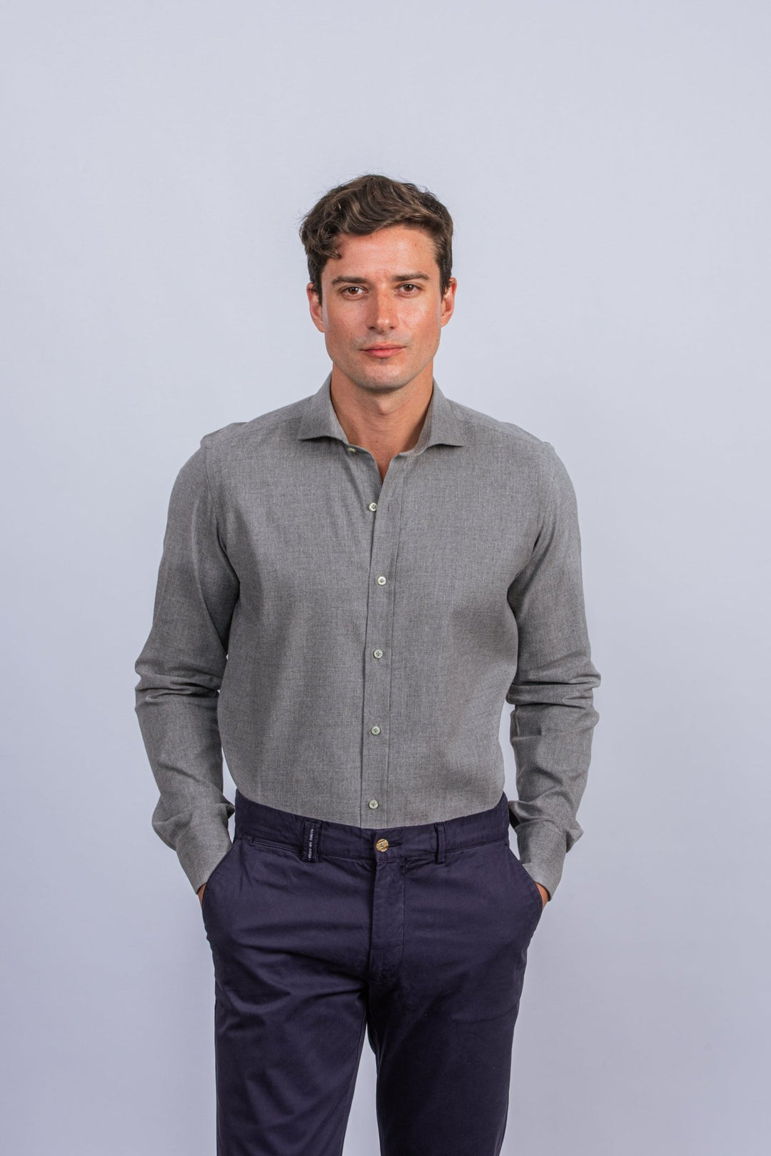 Plain Flannel Cotton Regular Fit - Roban