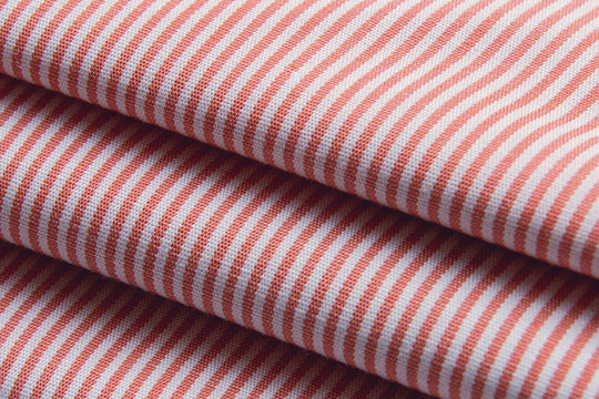 STRIPED SLIM FIT POPLIN SHIRT - Roban