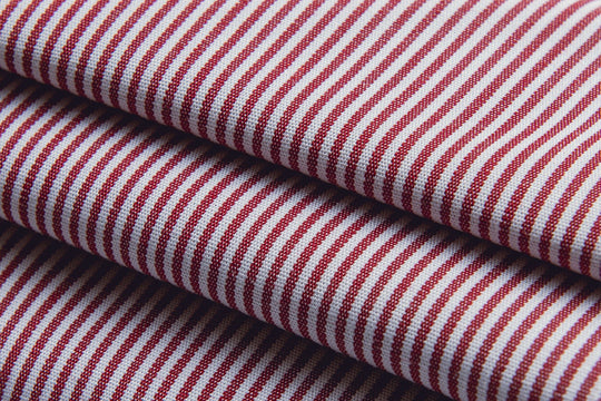 STRIPED SLIM FIT POPLIN SHIRT - Roban