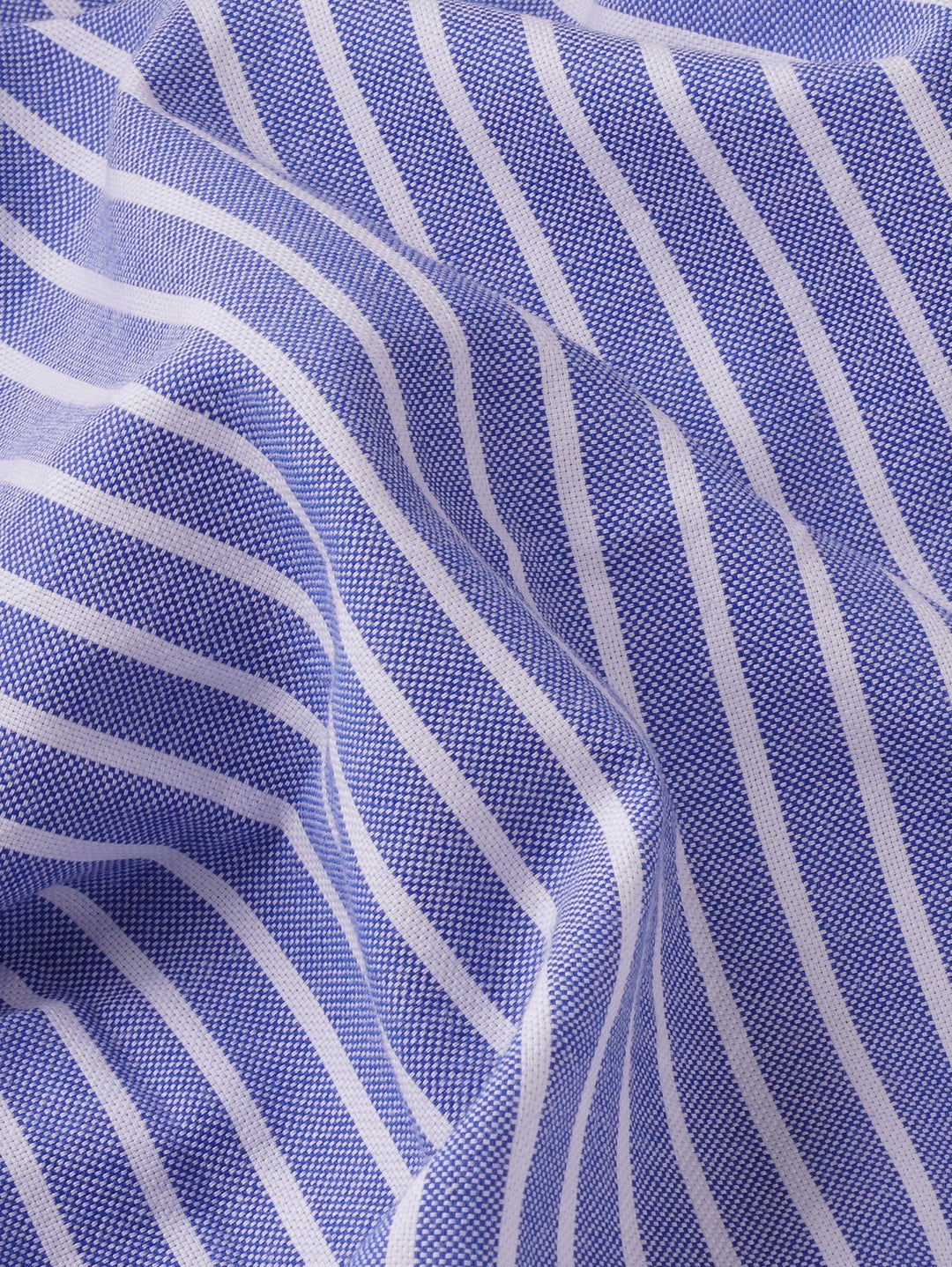 STRIPED WASHED OXFORD REGULAR FIT SHIRT - Roban