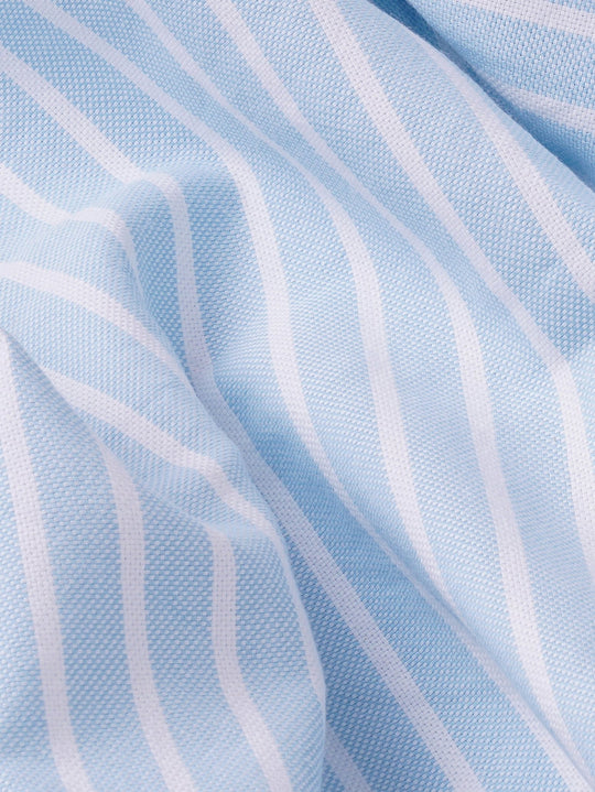 STRIPED WASHED OXFORD REGULAR FIT SHIRT - Roban