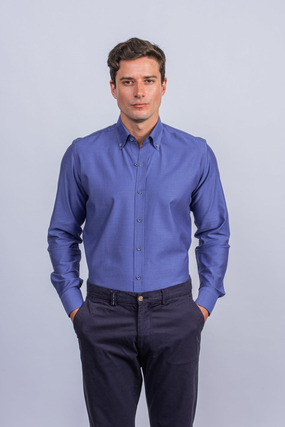 Textured Cotton Regular Fit - Roban