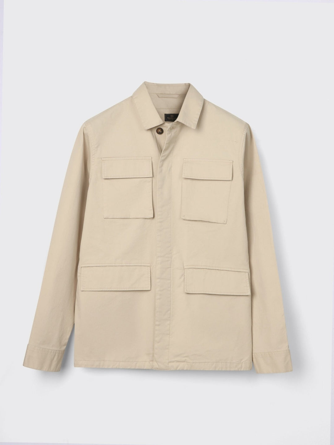 Washed Gabardine Overshirt - Roban