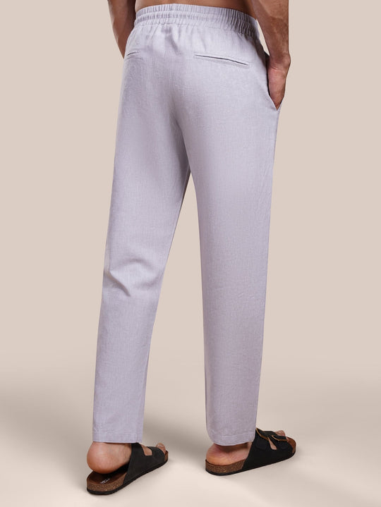 Washed Linen Cotton Pants - Roban