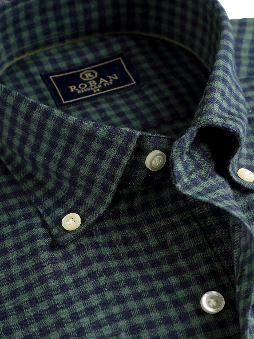 CHEKED FLANNEL REGULAR FIT SHIRT