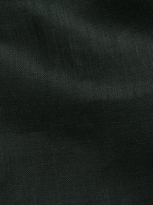 PLAIN WASHED LINEN REGULAR FIT SHIRT