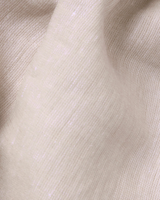 PLAIN WASHED LINEN REGULAR FIT SHIRT