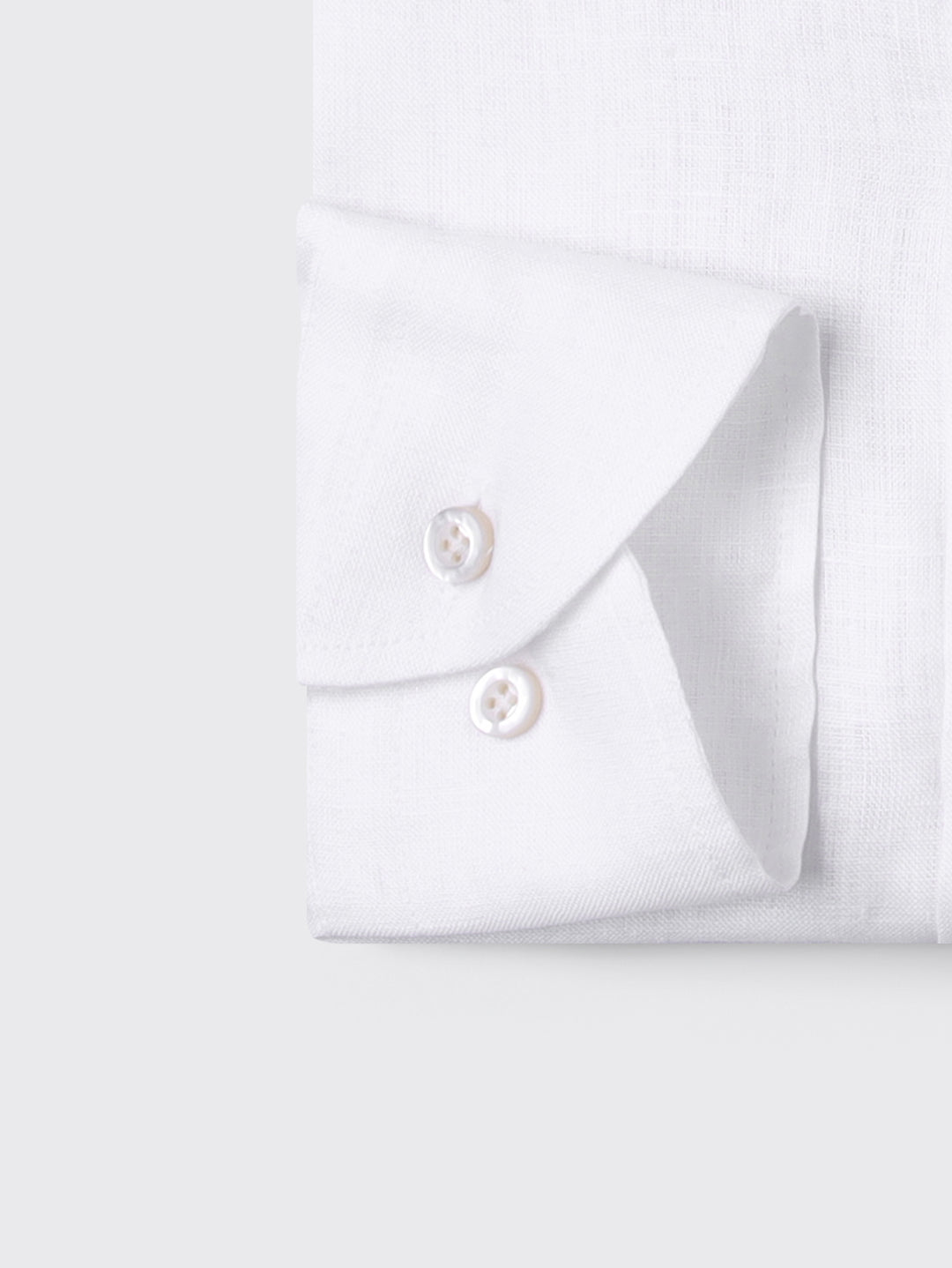 PLAIN WASHED LINEN REGULAR FIT SHIRT