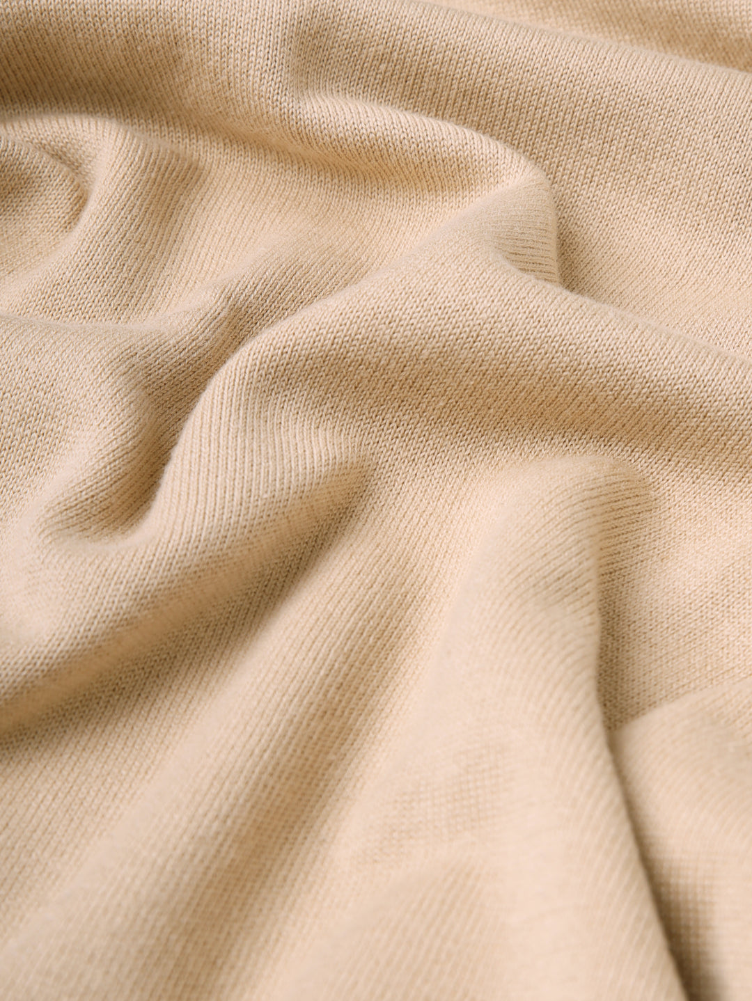 COTTON KNITTED ROUND NECK SHIRT