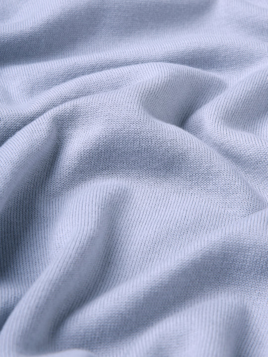 COTTON KNITTED ROUND NECK SHIRT