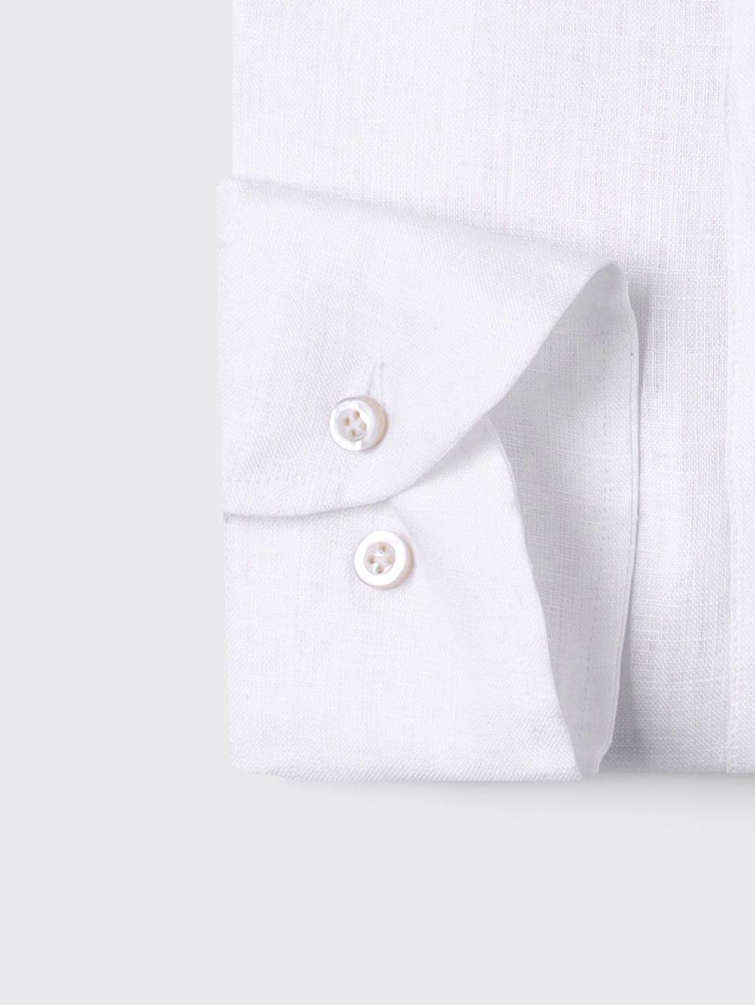 PLAIN WASHED LINEN REGULAR FIT SHIRT