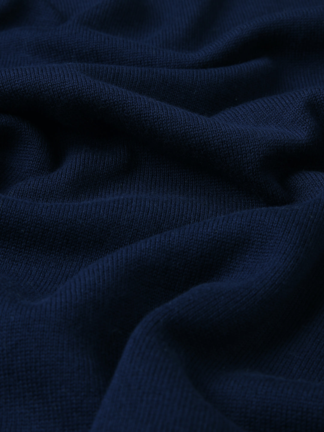 COTTON KNITTED ROUND NECK SHIRT