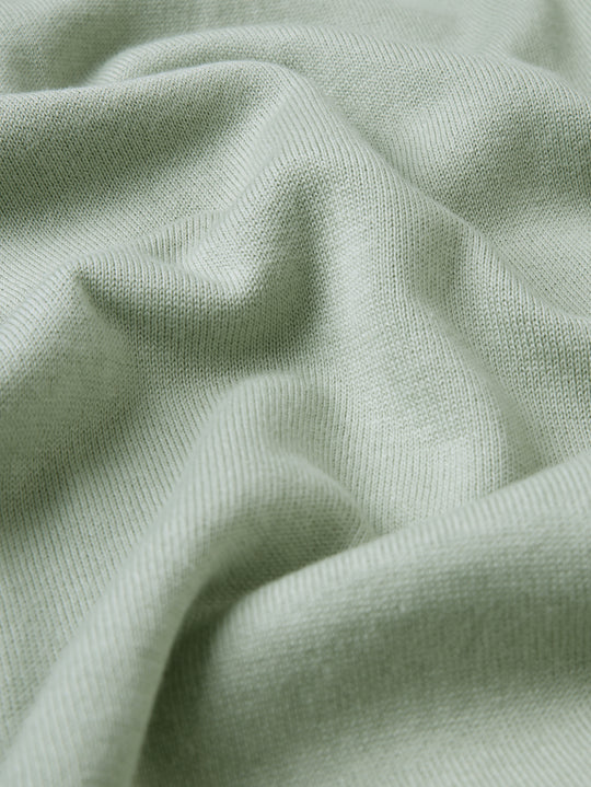 COTTON KNITTED ROUND NECK SHIRT