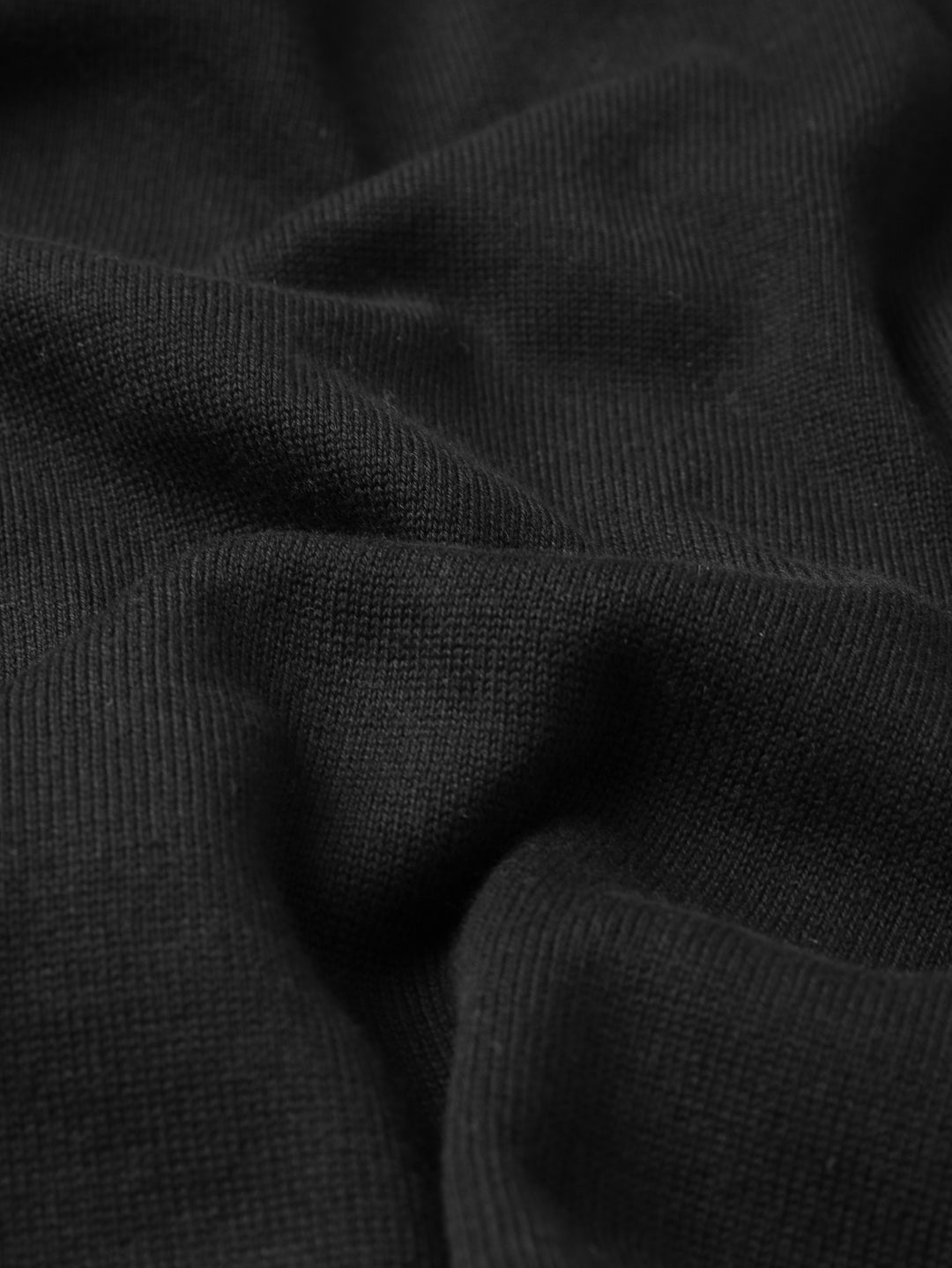 COTTON KNITTED ROUND NECK SHIRT
