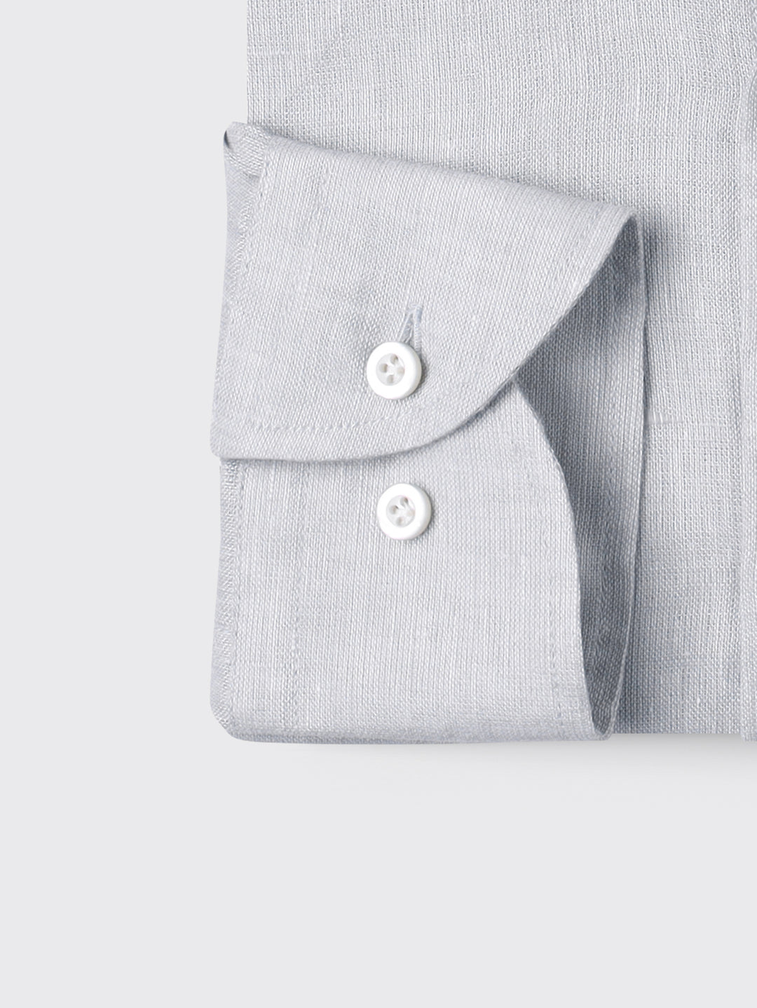 PLAIN WASHED LINEN REGULAR FIT SHIRT