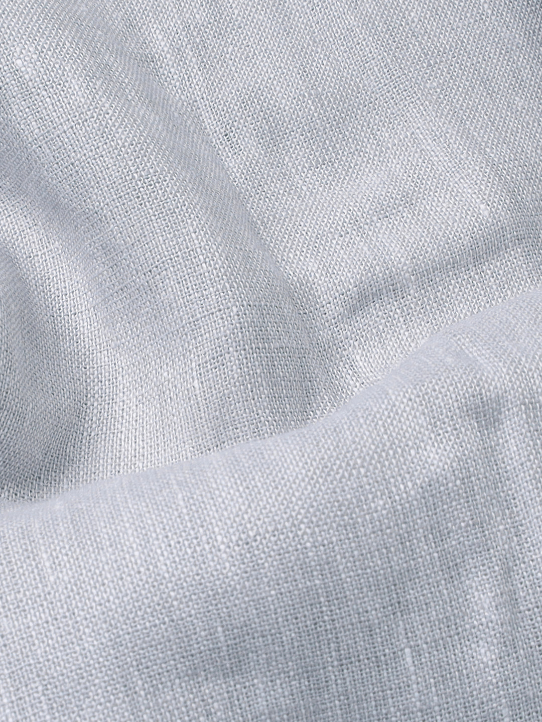 PLAIN WASHED LINEN REGULAR FIT SHIRT