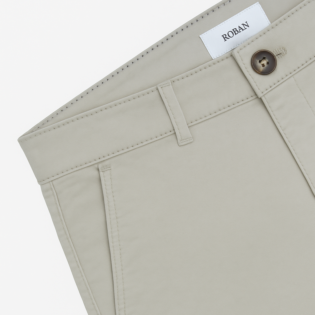 CONTEMPORARY FIT GABARDINE PANTS