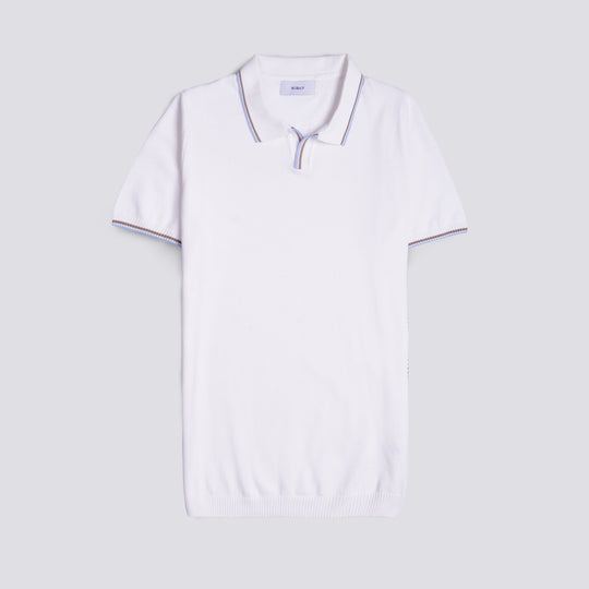 COTTON KNITTED POLO SHIRT