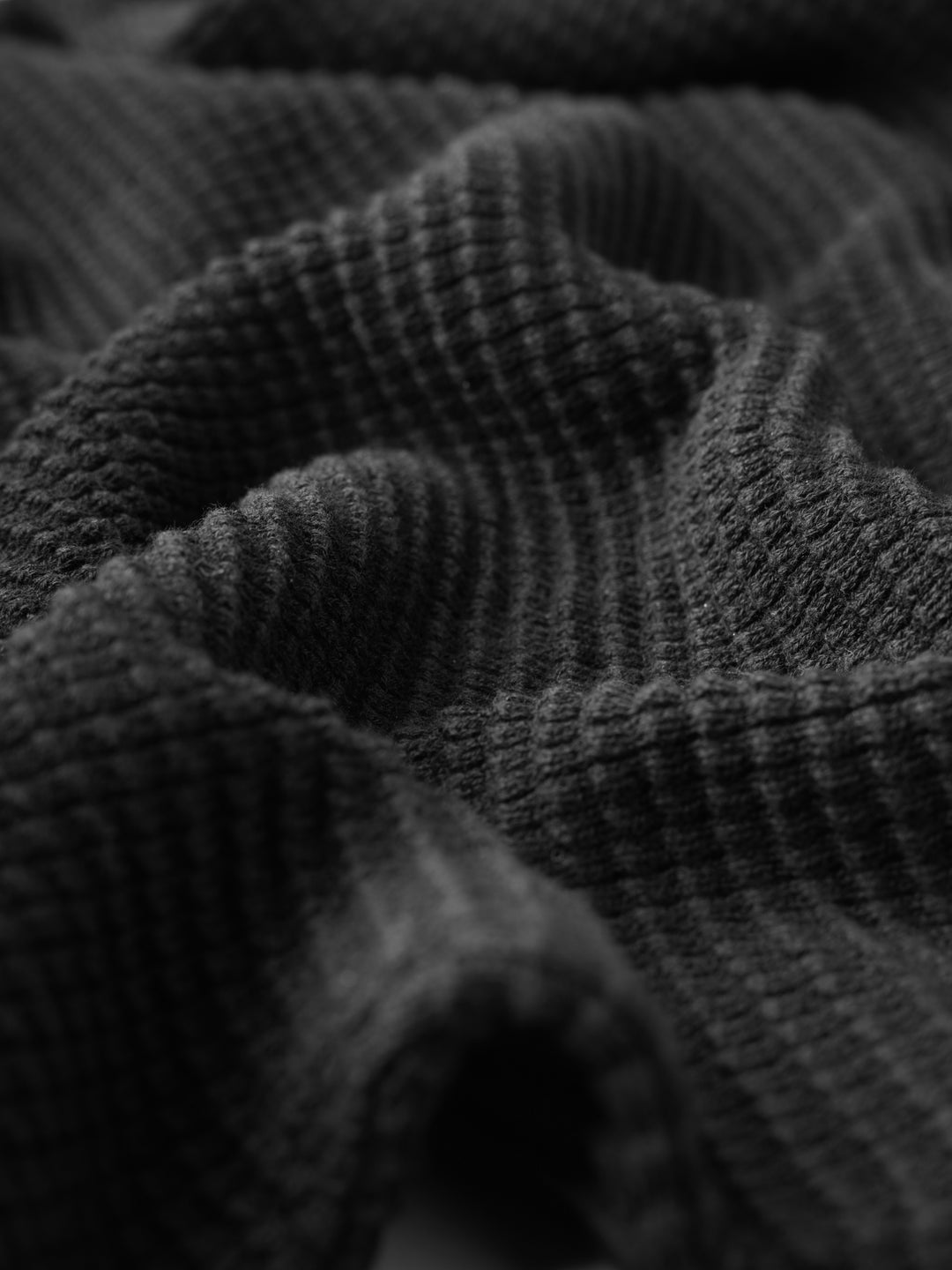 COTTON AJOUR KNITTED POLO SHIRT