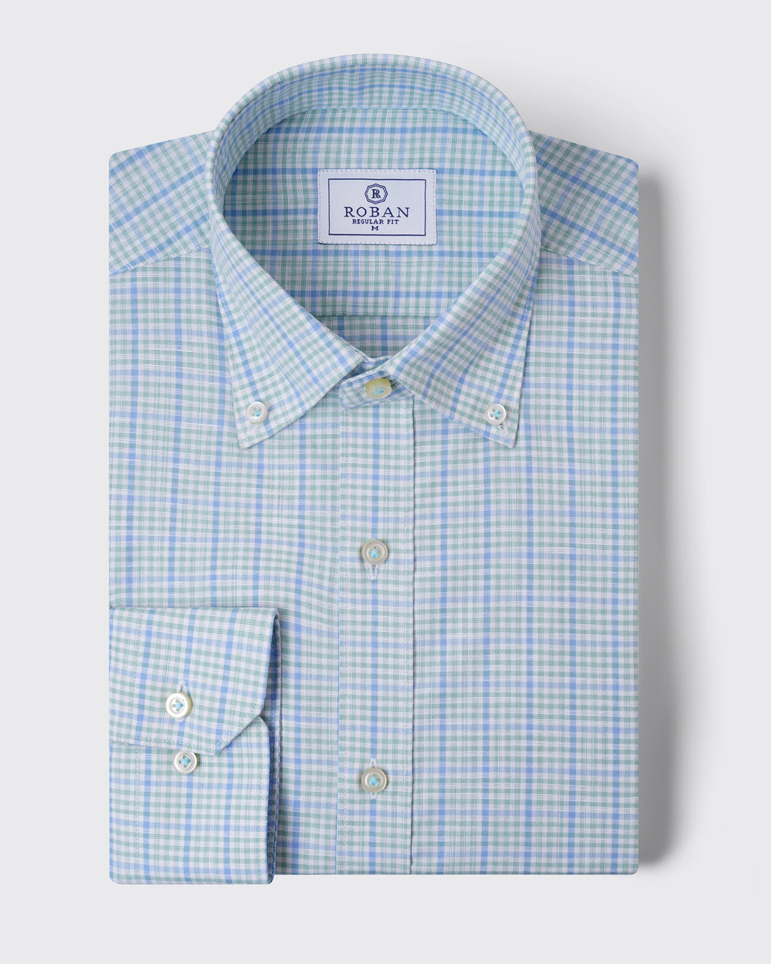 CHECKED REGULAR FIT COTTON SHIRT