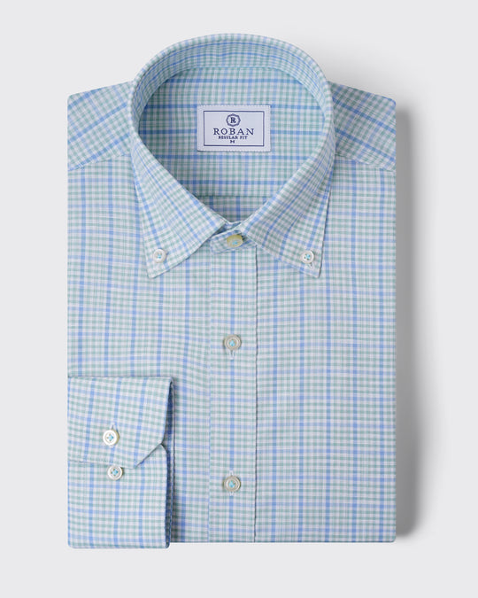 CHECKED REGULAR FIT COTTON SHIRT