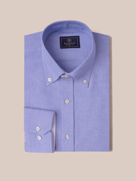 PLAIN WASHED OXFORD REGULAR FIT SHIRT