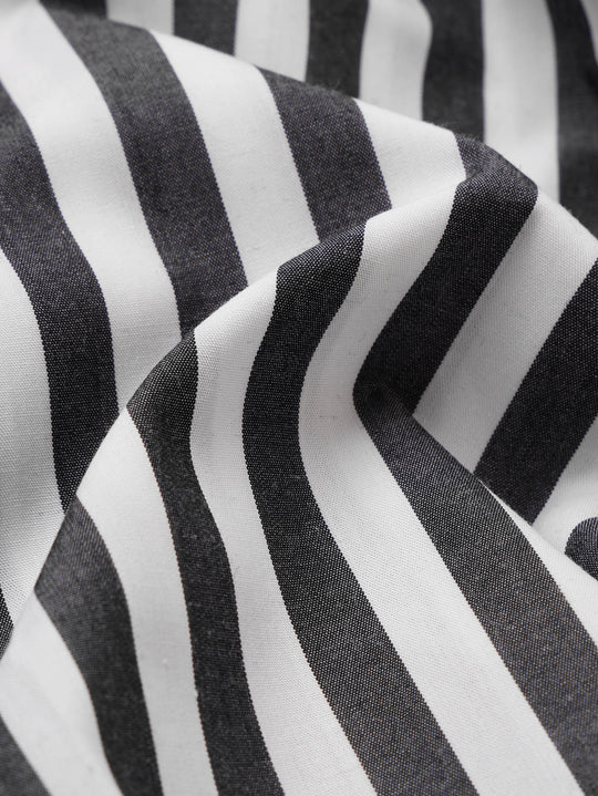 STRIBED COTTON REGULAR FIT SHIRT