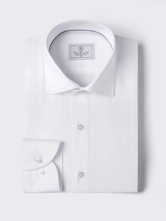 HERRINGBONE COTTON REGULAR FIT
