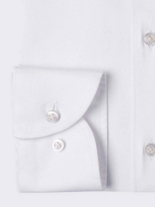 HERRINGBONE COTTON REGULAR FIT
