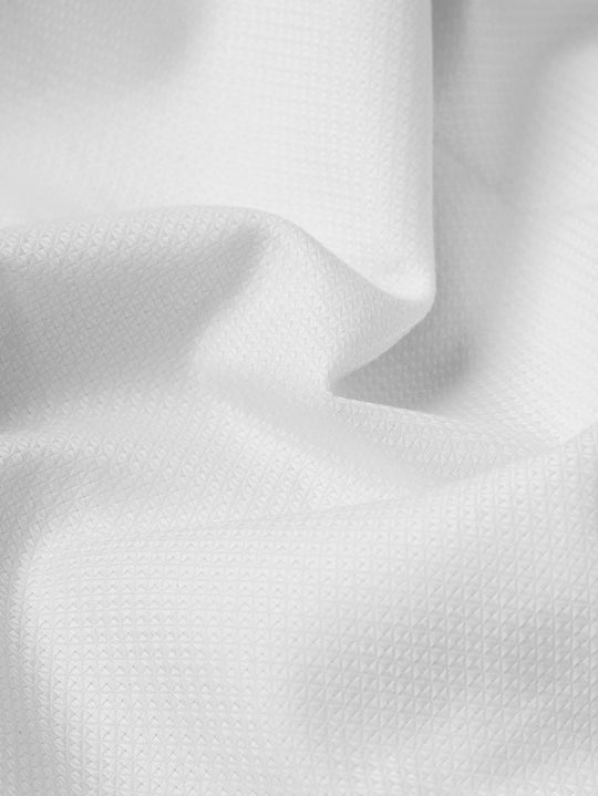 TEXTURED REGULAR FIT COTTON SHIRT