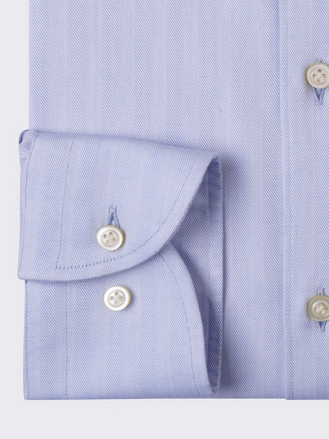 HERRINGBONE COTTON REGULAR FIT