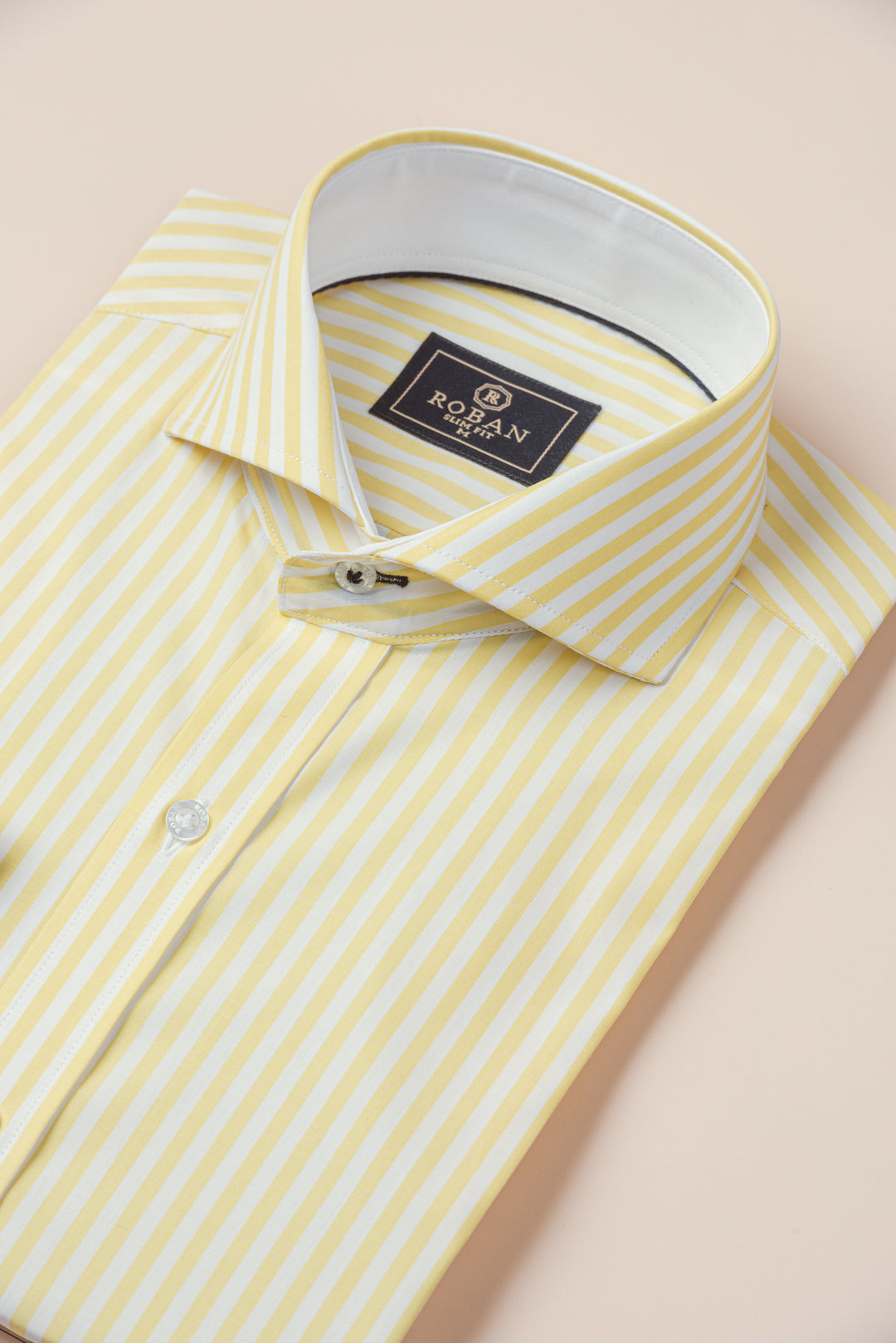 STRIPED COTTON SLIM FIT SHIRT