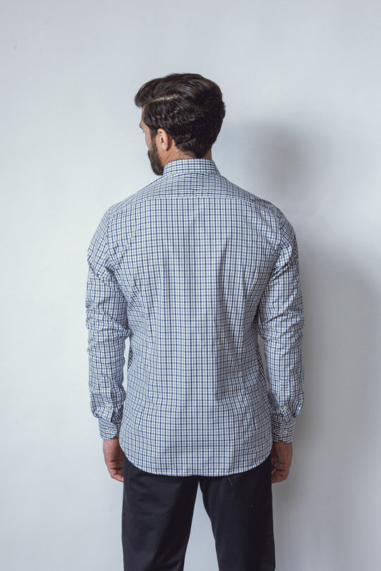 CHECKED SLIM FIT SHIRT