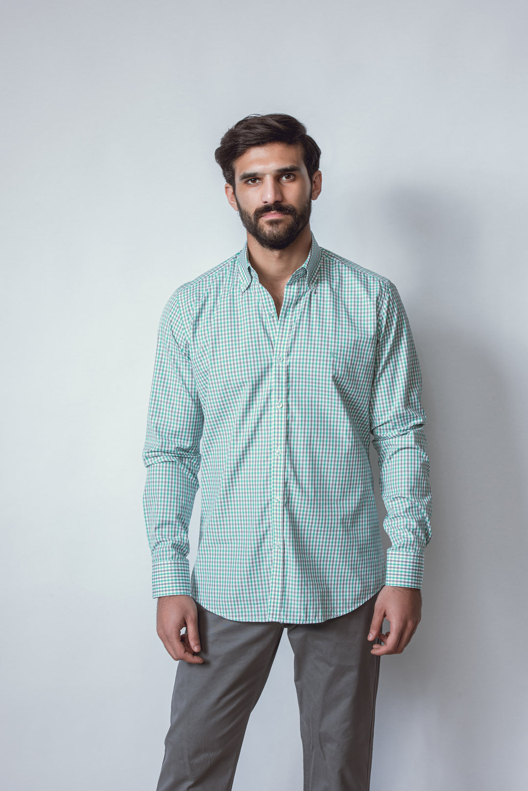 CHECKED SLIM FIT SHIRT