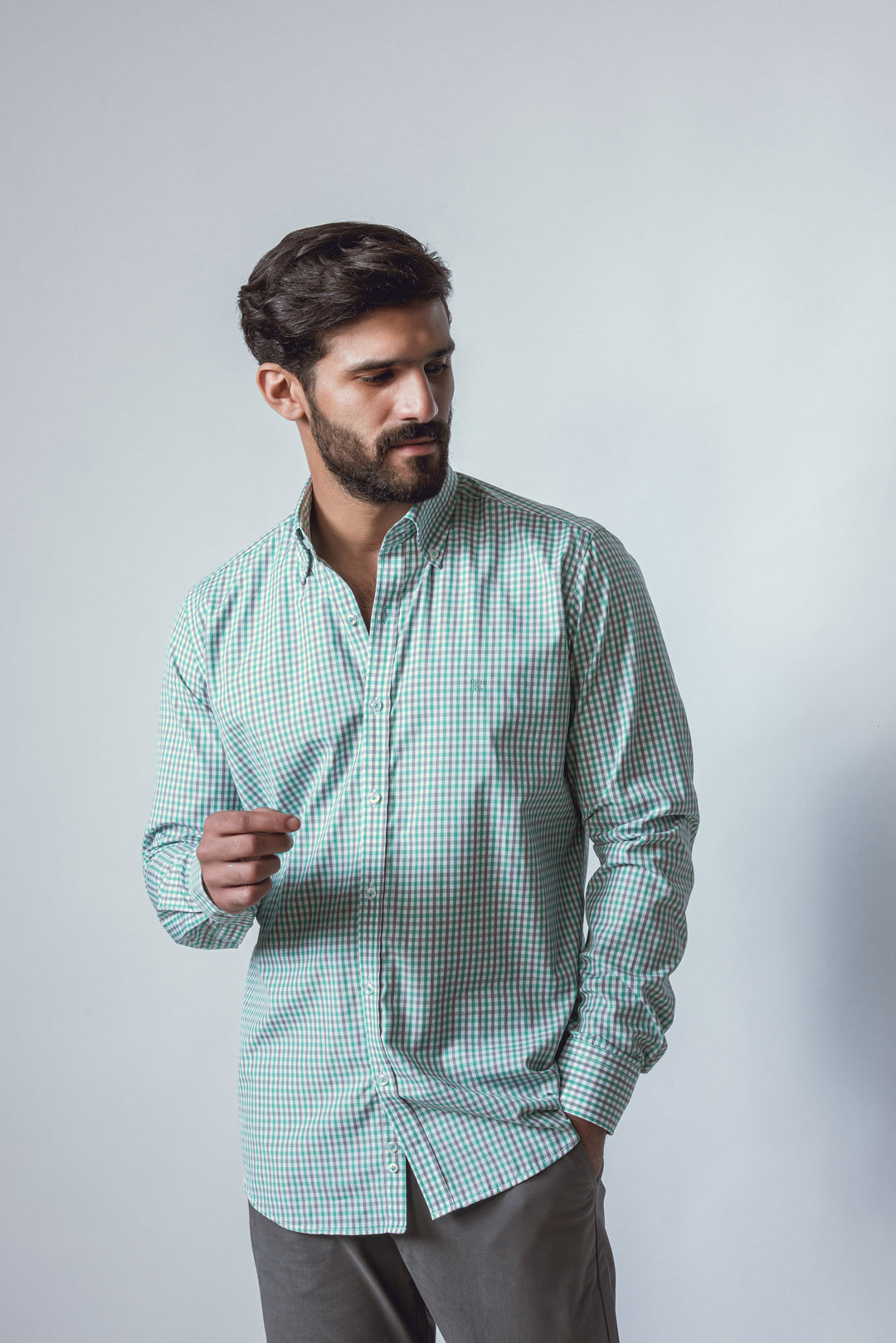 CHECKED SLIM FIT SHIRT