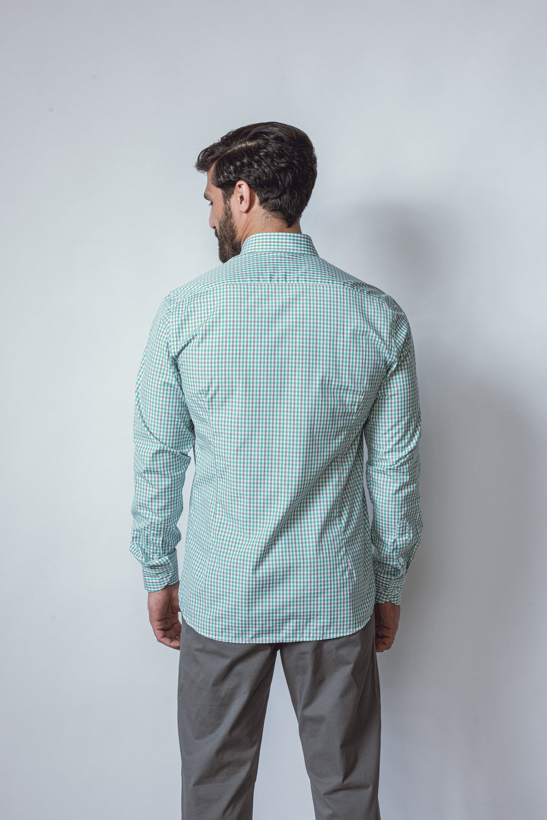 CHECKED SLIM FIT SHIRT