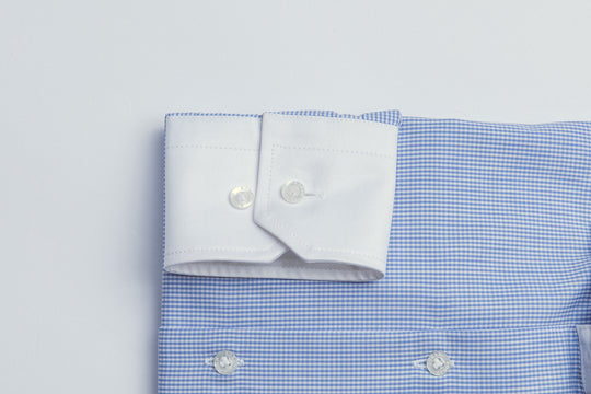 CHECKED REGULAR FIT POPLIN SHIRT