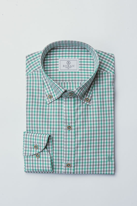 CHECKED SLIM FIT SHIRT