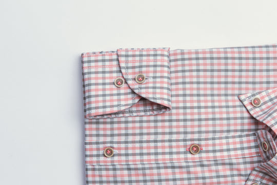 CHECKED SLIM FIT SHIRT