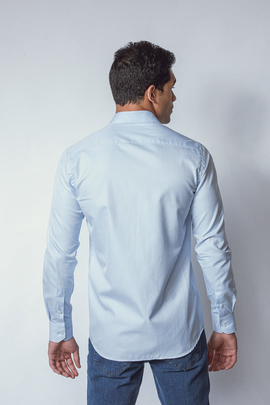 TWILL COTTON REGULAR FIT SHIRT