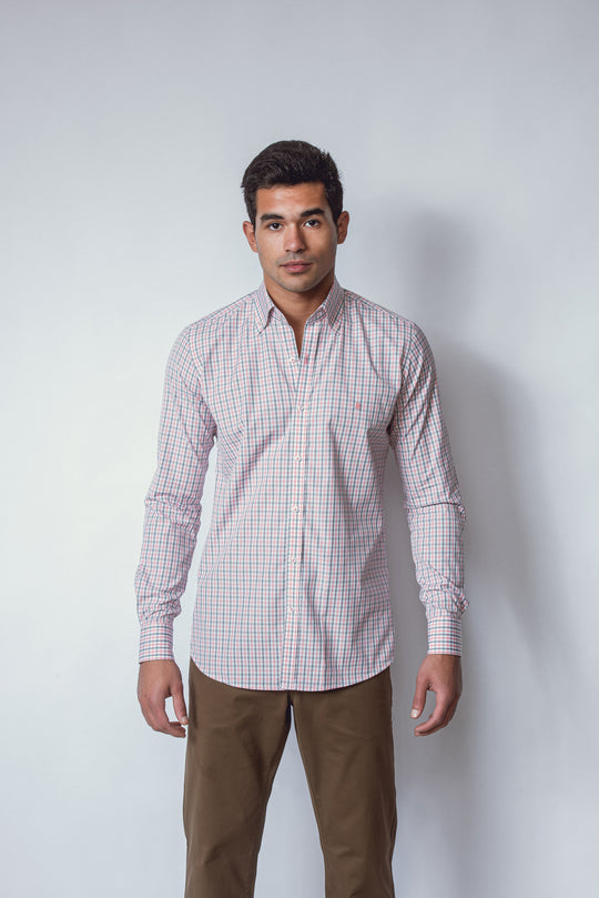 CHECKED SLIM FIT SHIRT