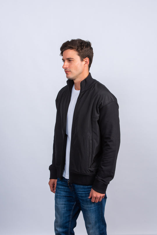 Zipped Waterproof Jacket With Pockets