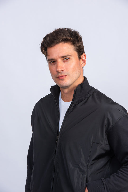 Zipped Waterproof Jacket With Pockets