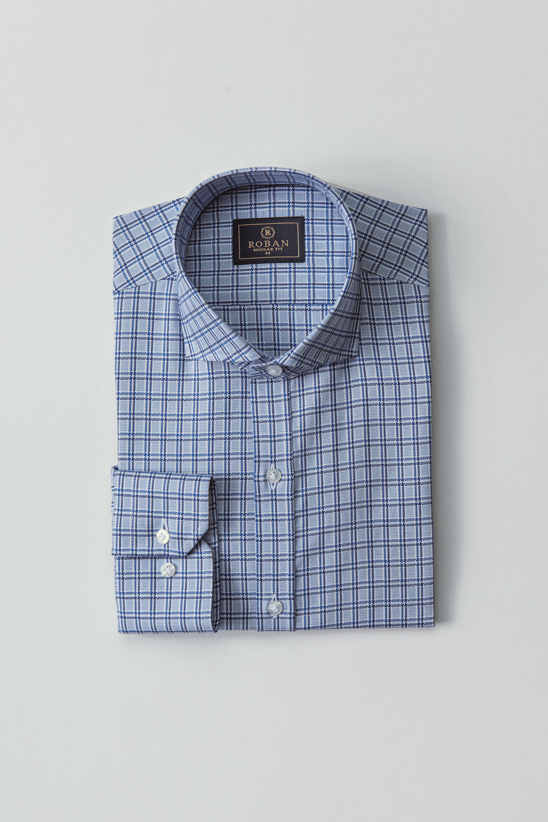 CHECKED REGULAR FIT  SHIRT