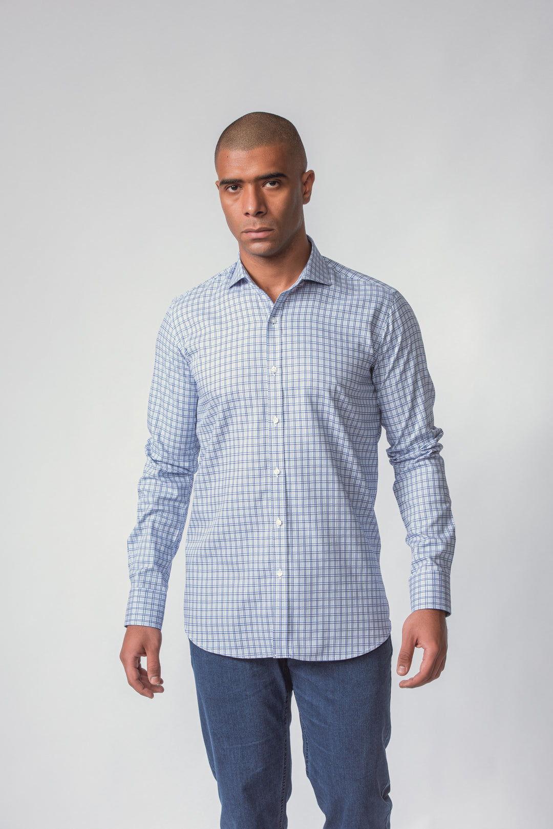 CHECKED REGULAR FIT  SHIRT