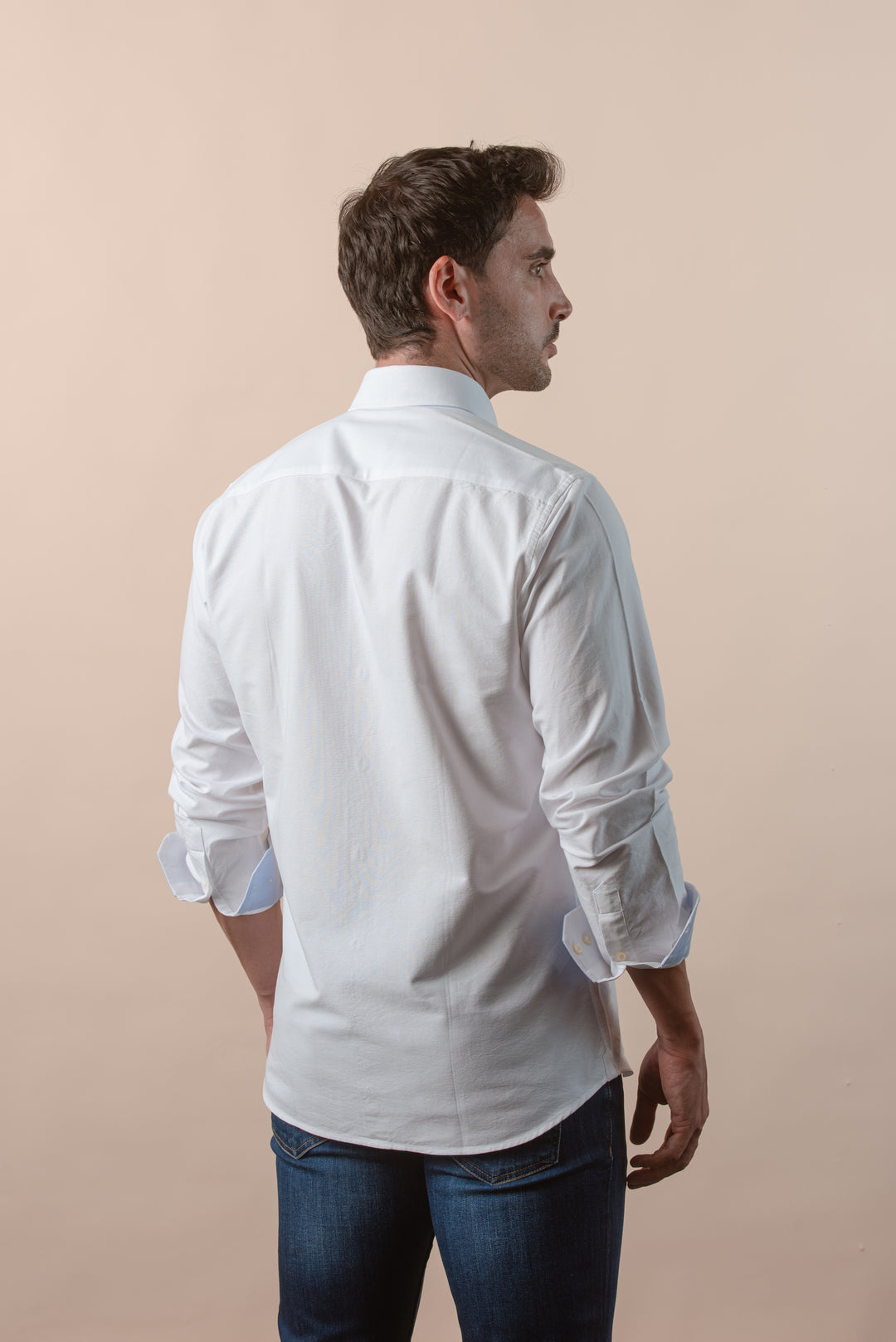 PLAIN WASHED OXFORD REGULAR FIT SHIRT