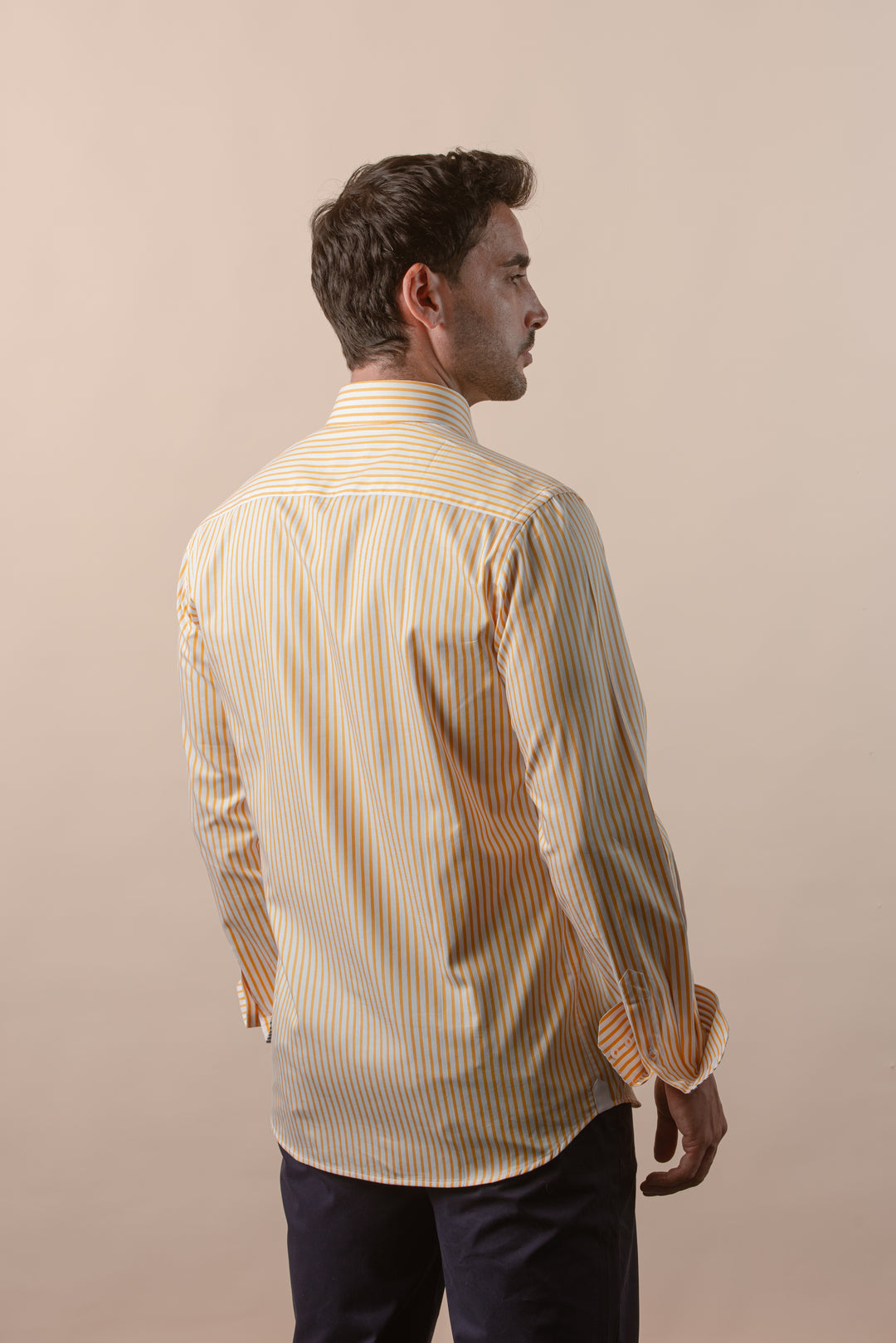 STRIPED COTTON REGULAR FIT SHIRT