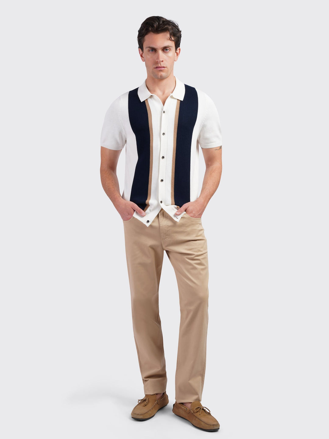 Cable Knitted Button Cardigan - Roban